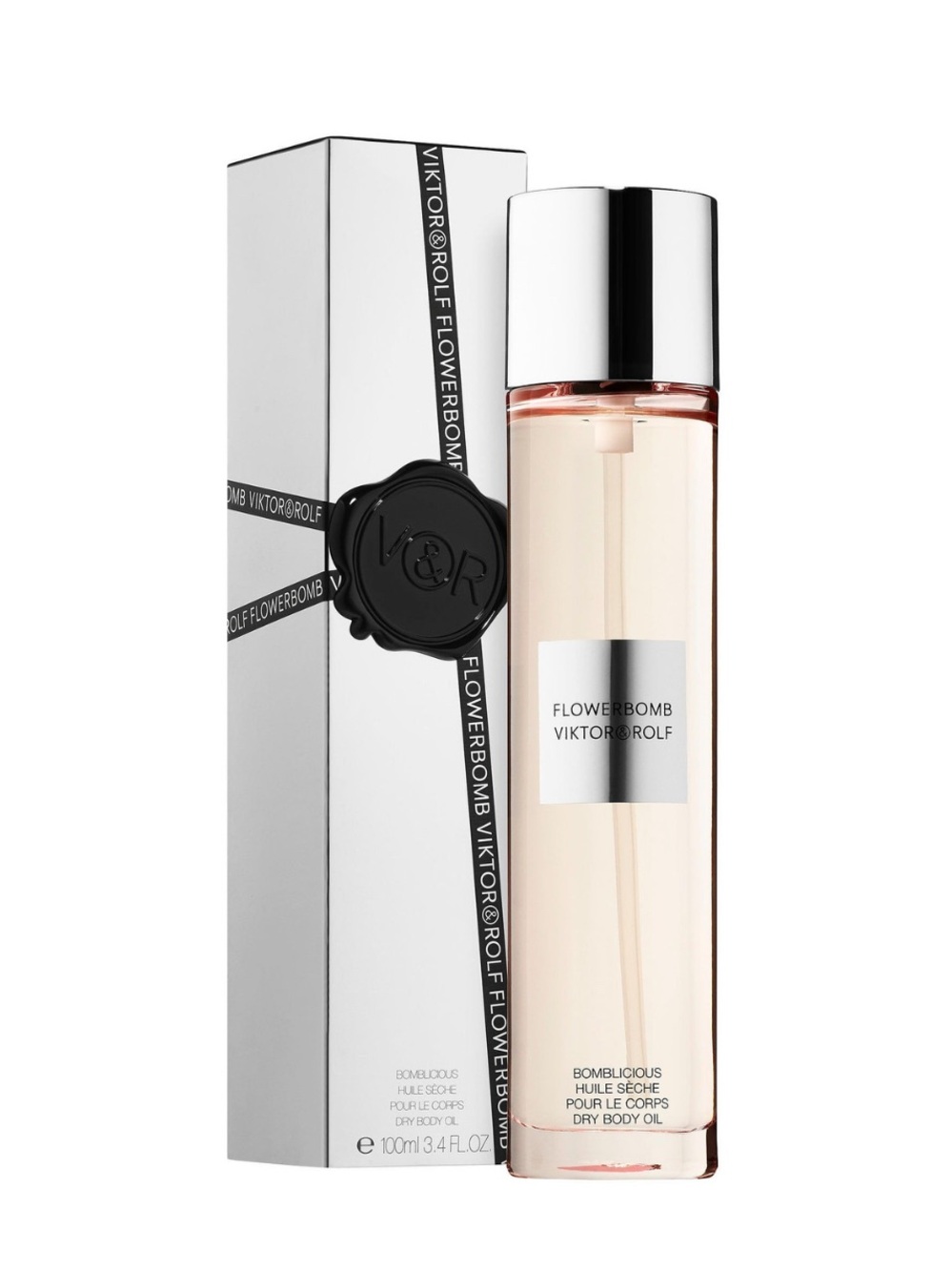 Viktor & Rolf Flowerbomb Dry Body Oil 3.4 fl oz . Brand new with seal packaging